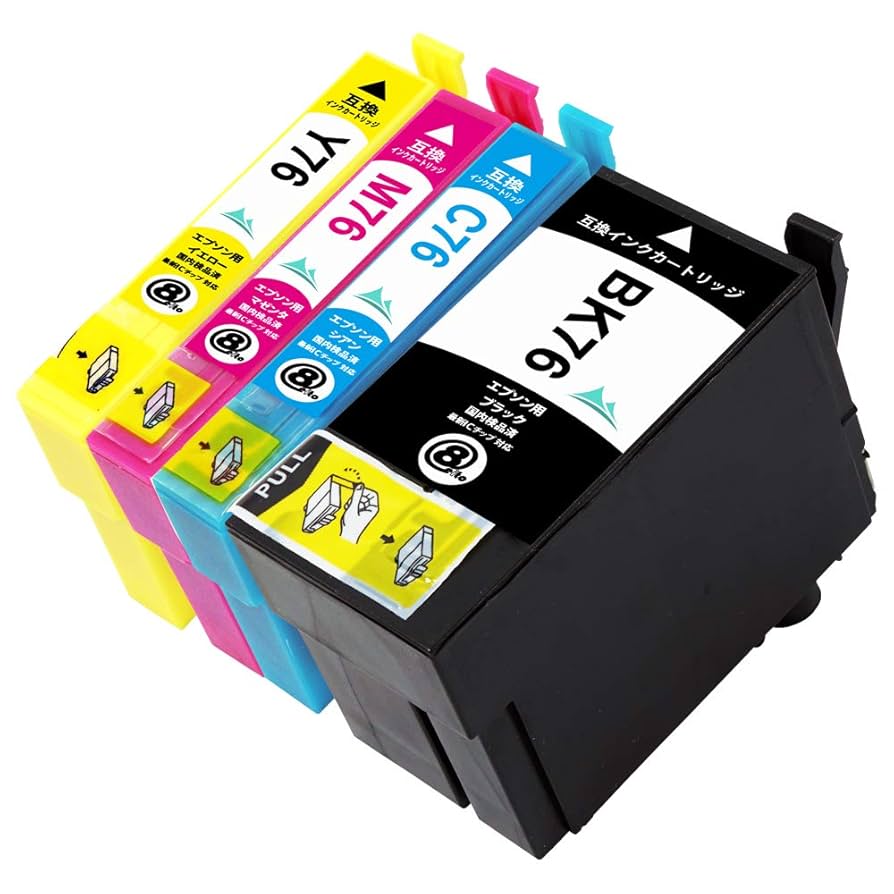 EPSON IC4CL76まとめ エプソン (EPSON) IC4CL76(地球儀) 純正インクカートリッジ 4色